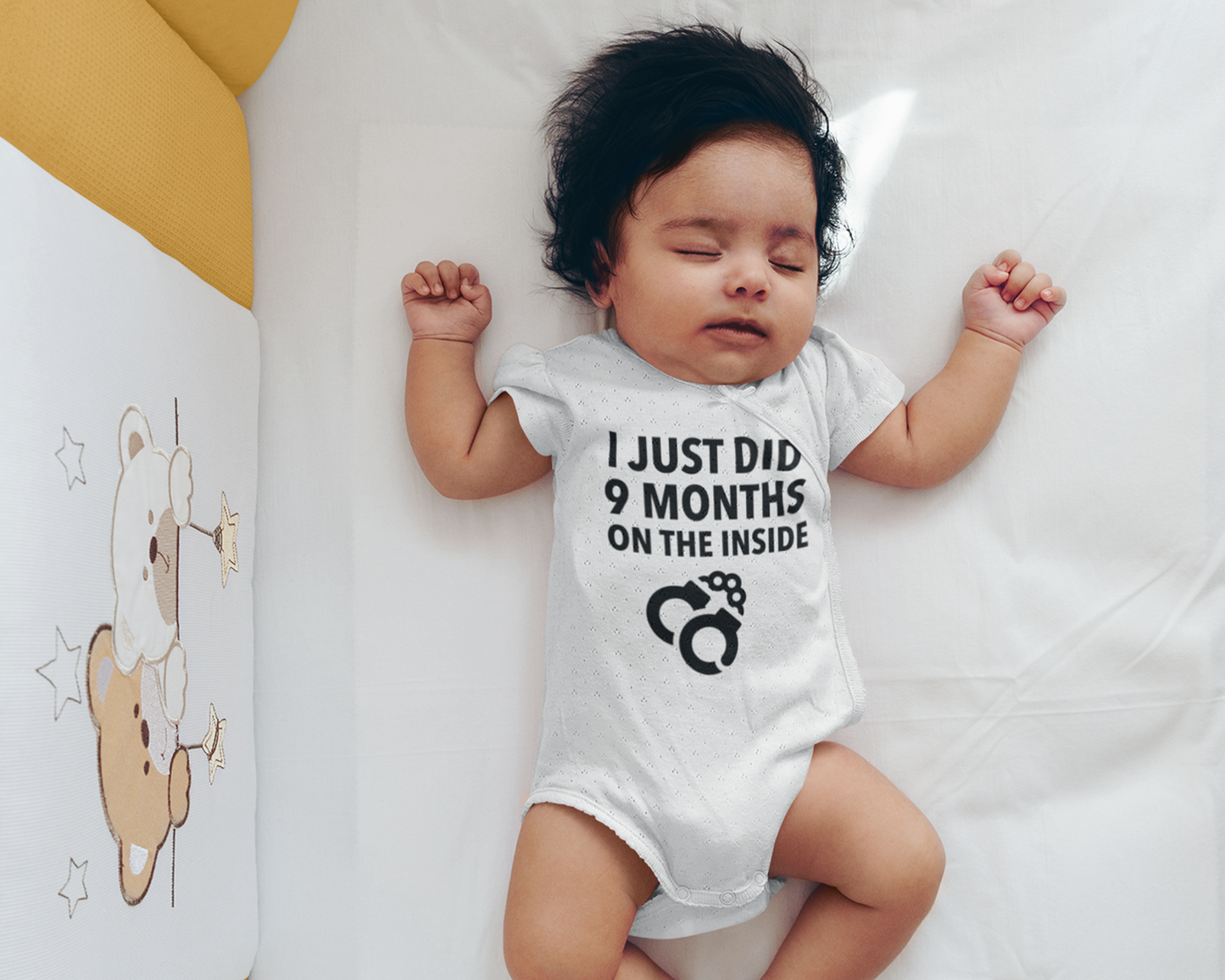 I Just Did 9 Months on the Inside | Funny Baby Onesie® Bodysuit