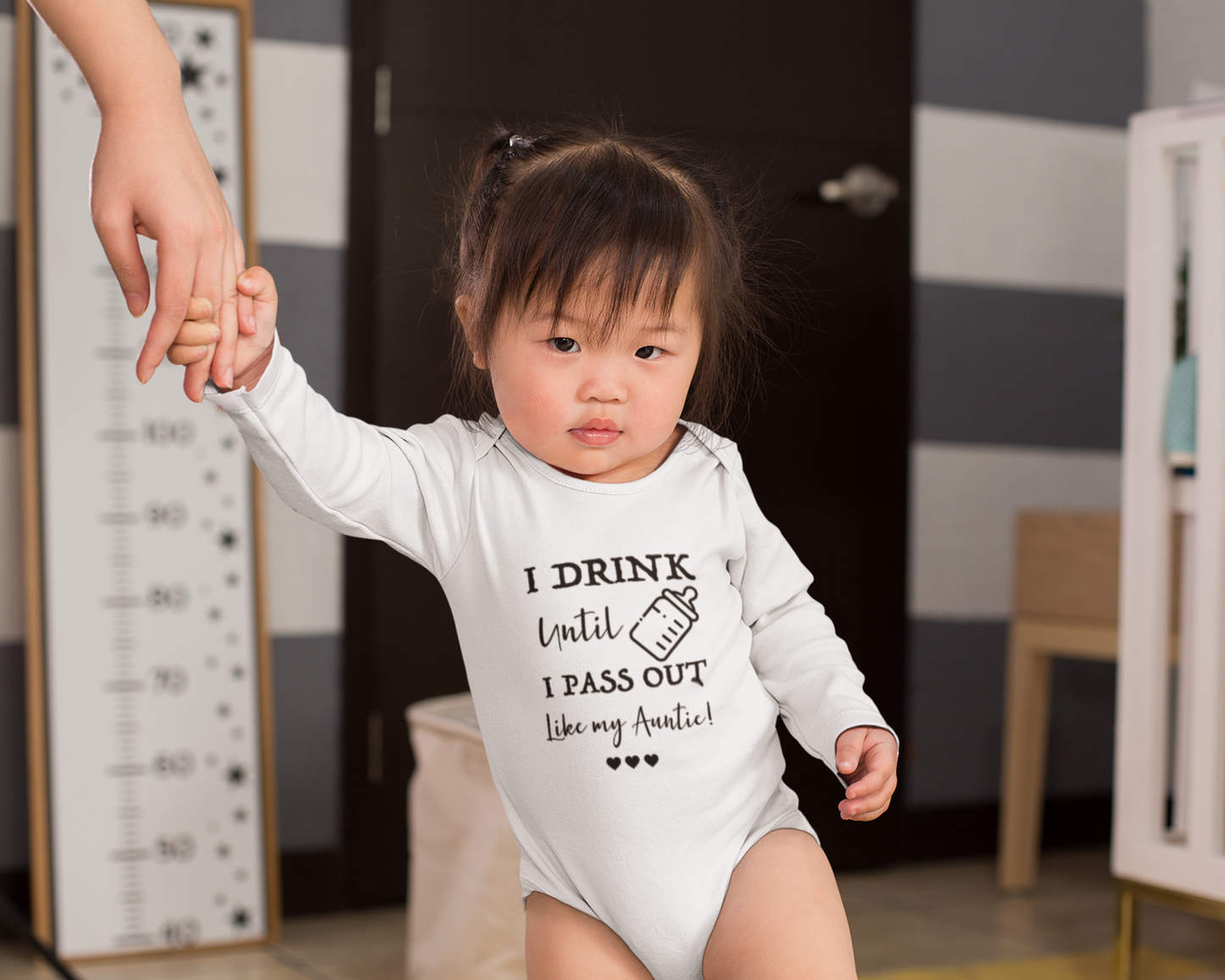 I Drink till I Pass Out Like My Auntie | Funny Baby Onesie® Bodysuit
