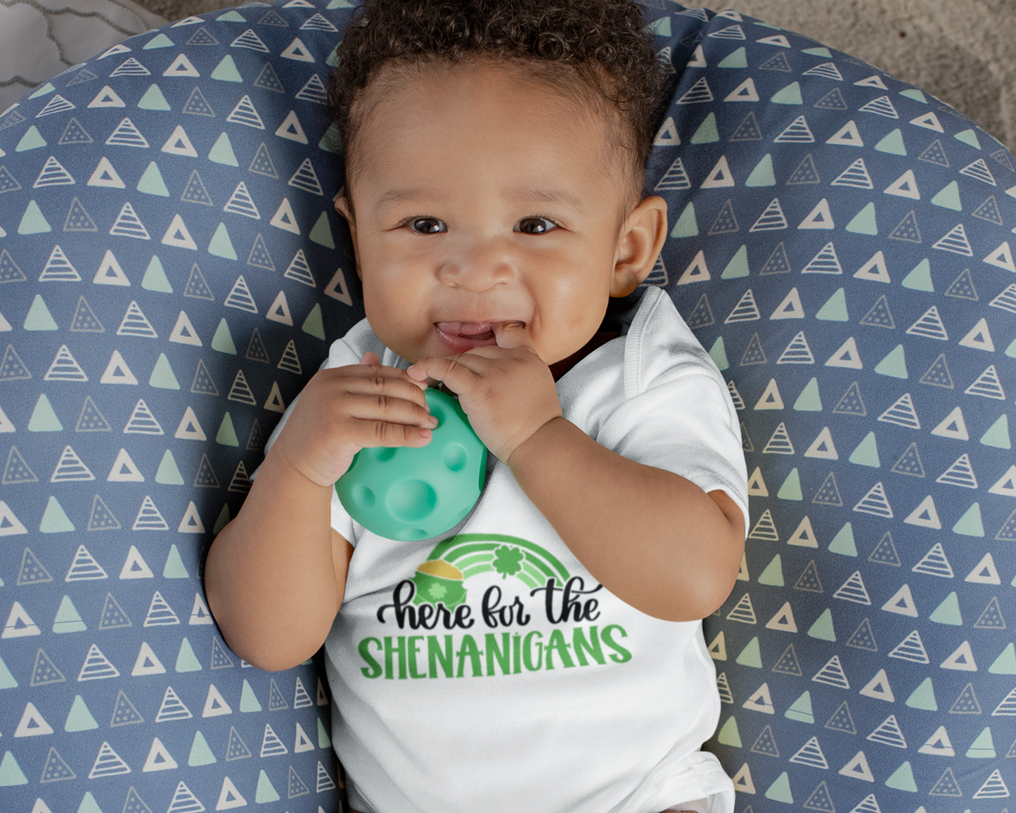 Here for the Shenanigans - St. Patrick's Day Onesie® | Holiday Bodysuit